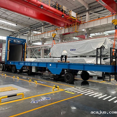 集装箱装超大件货物